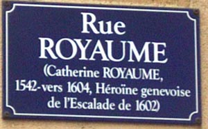La bulle de Vero - la plaque de l'escalade